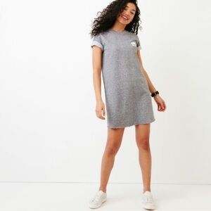 ROOTS T-SHIRT DRESS FLEECE CASUAL SIZE S